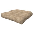 thumbnail image 1 of Courtyard Geo Almond Essentials Tufted Seat Cushion (2-Pack), 1 of 7