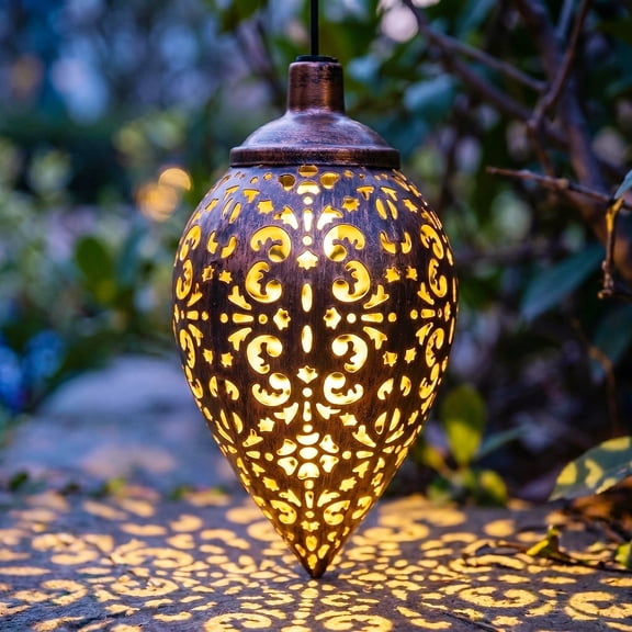 Courtyard Path Light, Landscape Border Lamp, Weather Resistant Standalone LED Nightlight for Summer Backyard BBQ Patio Evening Walkway Decor
