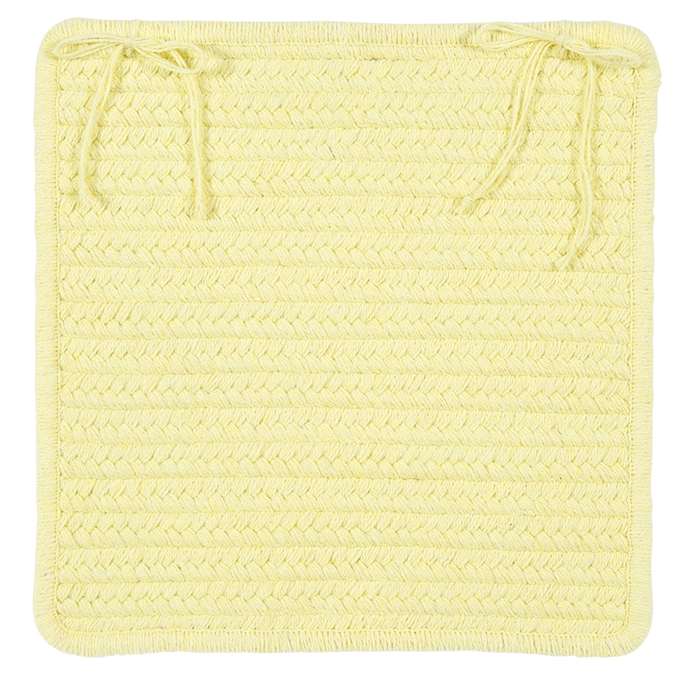 Courtyard Yellow Chair Pad (single)