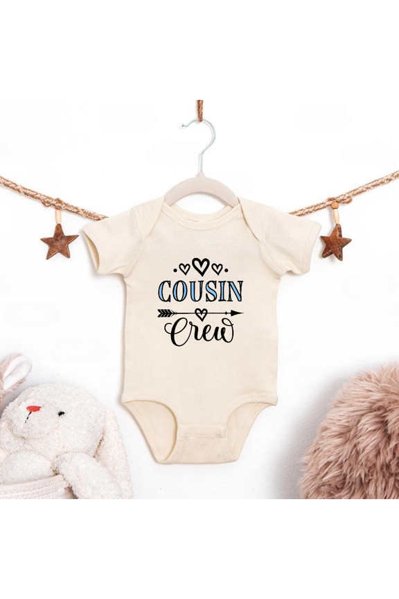 Cousin Baby Bodysuit, Cousin Crew Infant Outfit, Newborn Gift