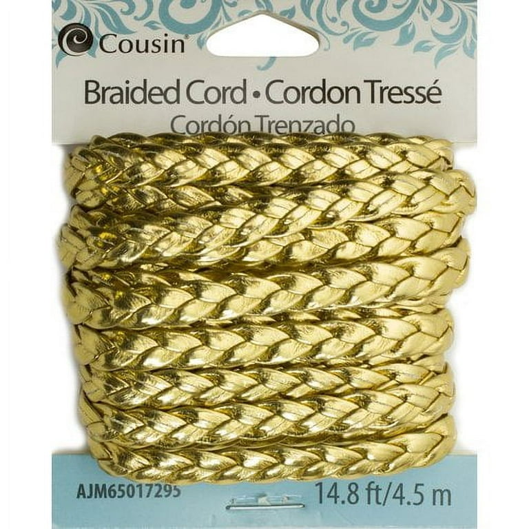 Cousin Braided Gold Cord, 1 Each