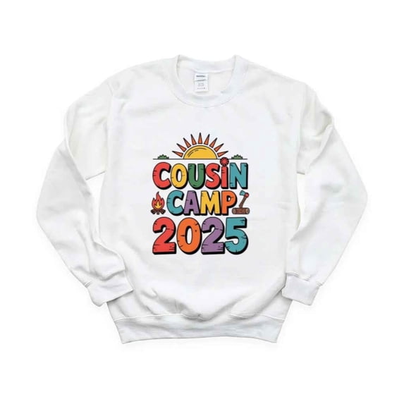 Cousin Camp 2025 Summer Family Camping Trip Matching Shirt T-Shirt , Hoodie , Sweatshirt, for men & women, up to size 5XL.