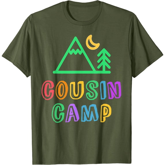 Cousin Camp Mountain Best Summer Ever T-Shirt - Walmart.com