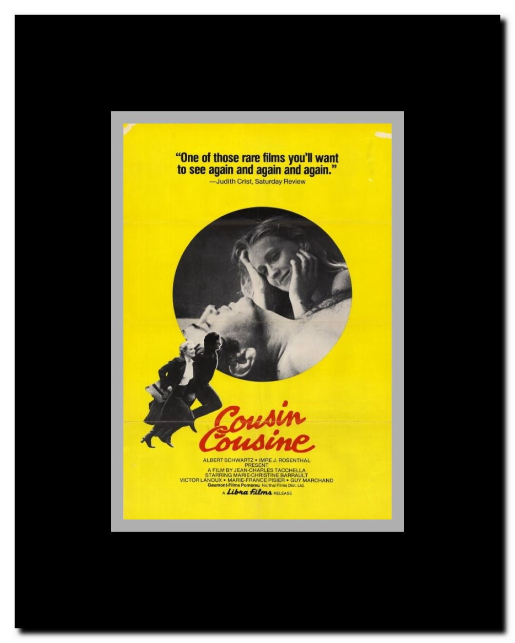 Cousin Cousine Framed Movie Poster