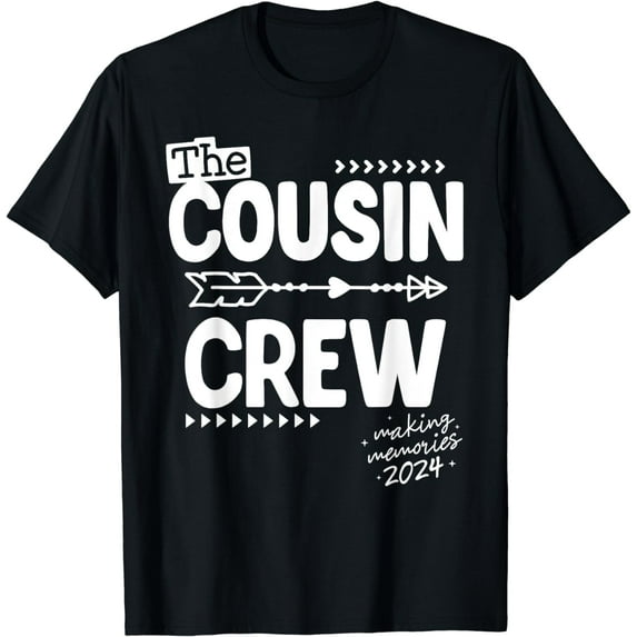 Cousin Crew 2024 Making Memories Family Vacation Camp Kids T-Shirt