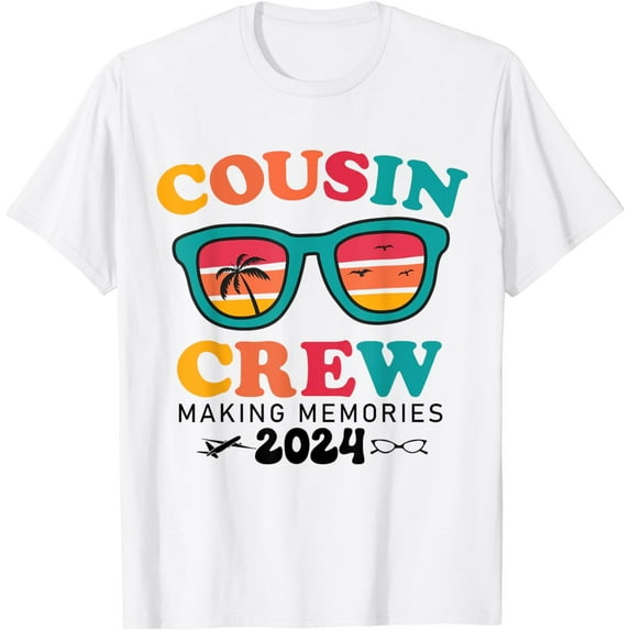 Cousin Crew 2024 Making Memories Summer Family Matching T-Shirt
