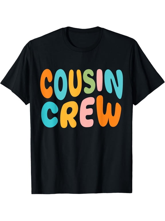 Cousin Crew 2025 Vacation Family Boy Girl Toddler Match T-Shirt