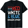 thumbnail image 1 of Cousin Crew 4th Fourth of July Patriotic Family Matching T-Shirt, 1 of 4