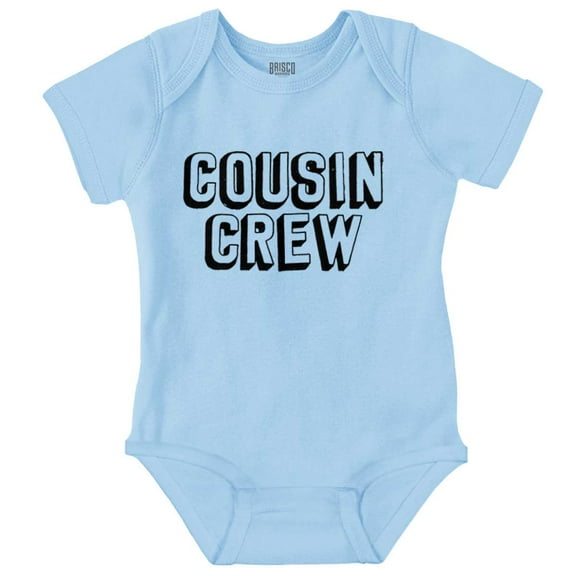 Cousin Crew Adorable Family Friends Romper Boys or Girls Infant Baby Brisco Brands 24M