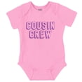thumbnail image 1 of Cousin Crew Adorable Family Friends Romper Boys or Girls Infant Baby Brisco Brands NB, 1 of 7
