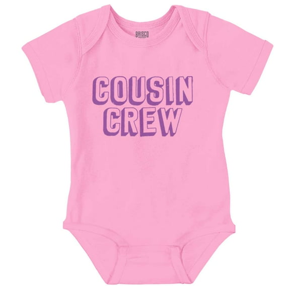 Cousin Crew Adorable Family Friends Romper Boys or Girls Infant Baby Brisco Brands NB