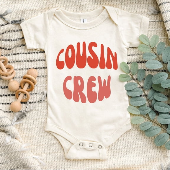 Cousin Crew Bodysuits, Cute Cousin Crew Baby Shirt, Cousin Kids Shirt, Cute Baby Onesie, BABY BODYSUIT LAT 4424