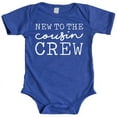 thumbnail image 1 of Cousin Crew Cursive T-Shirts and Bodysuits for Baby and Toddler Fun Family Matching Outfits Vintage Royal Bodysuit 18 Months, 1 of 2