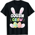 thumbnail image 1 of Cousin Crew Cute Rabbit Easter 2024 T-Shirt, 1 of 3