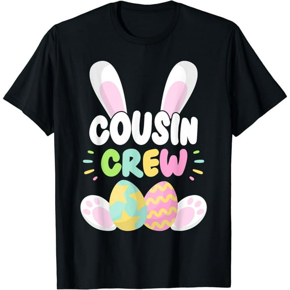 Cousin Crew Cute Rabbit Easter 2024 T-Shirt