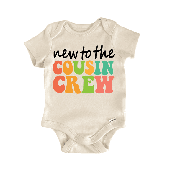 Cousin Crew Groovy Retro Newborn Baby Bodysuit