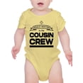 thumbnail image 1 of Cousin Crew New Addition Bodysuit Infant -Smartprints Designs,  Newborn, 1 of 4