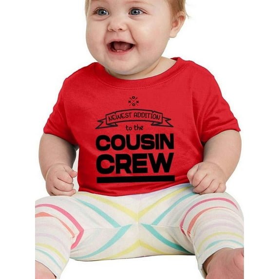 Cousin Crew New Addition T-Shirt Infant -Smartprints Designs, 18 Months
