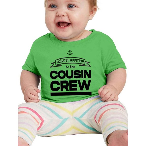 Cousin Crew New Addition T-Shirt Infant -Smartprints Designs, 18 Months