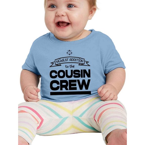 Cousin Crew New Addition T-Shirt Infant -Smartprints Designs,  6 Months