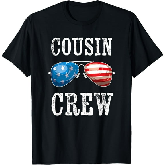Cousin Crew Shirt American Matching Group 4th of July T-Shirt