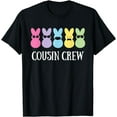thumbnail image 1 of Cousin Crew Squad Bunny Rabbit Easter Day Party Matching T-Shirt, 1 of 3