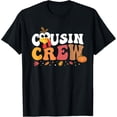 thumbnail image 1 of Cousin Crew Thanksgiving Family Matching Turkey Day Fall T-Shirt, 1 of 5