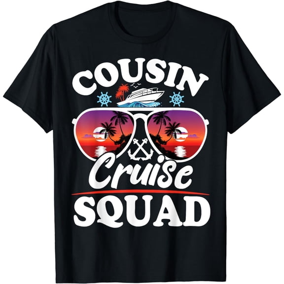 Cousin Cruise Squad Cruise Ship Party Group Vacation T-Shirt