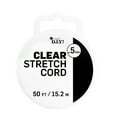 thumbnail image 1 of Cousin DIY 0.5 mm Clear Elastic Stretch Cord, 50 ft Roll, Jewelry Making, 1 of 7