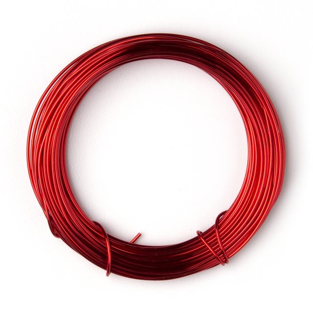 Cousin DIY 20 Gauge Copper Wire, 8 yd., Red Finish