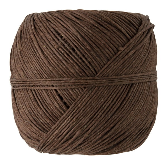 Cousin DIY 20lb Polished Thin Hemp Twine, 300 ft Roll, Brown, Crafts/Jewelry Making