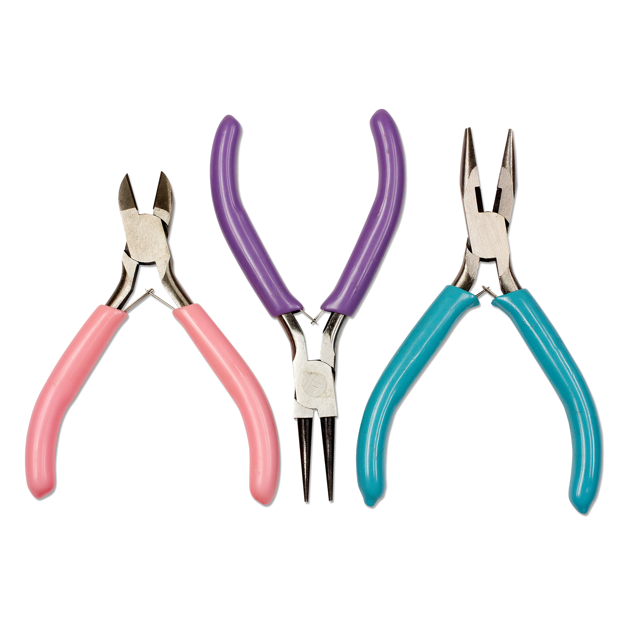 Cousin DIY 3 Piece Craft & Jewelry Making Tool Kit, Pliers and Side Cutters - image 1 of 5