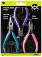 COUSINDIY Cousin DIY 3 Piece Craft & Jewelry Making Tool Kit, Pliers and Side Cutters