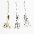 thumbnail image 1 of Cousin DIY Multi Chain Clasp Closure Jewelry Clasps, 3 Strand, Silver & Gold, Unisex, 1 of 5
