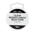 thumbnail image 1 of Cousin DIY Clear Monofilament Cord, Beading and Jewelry Making, 0.30 mm Diameter, 165 ft Roll, 1 of 8