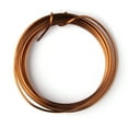 thumbnail image 1 of Cousin DIY Coated Copper Wire, Brown Finish, 16 Gauge, 9 ft Roll, 1 of 8