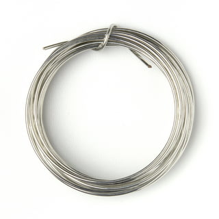 Silver Thin Iron Wire for Hobby Model Making Crafts Soft Wire Coil