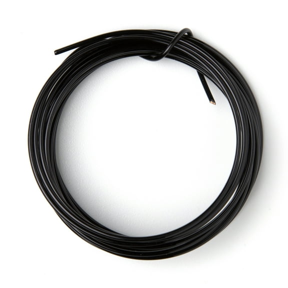 Cousin DIY Copper Craft Wire, Black Finish, 16 Gauge, 9 ft Roll