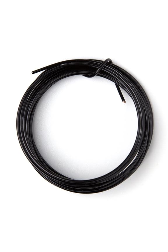Cousin DIY Copper Craft Wire, Black Finish, 16 Gauge, 9 ft Roll