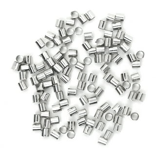 Ball Crimp End Beads 500pcs Stopper Spacer Bead Findings Jewelry Making, Women's, Size: 2.5mm/500pcs, Brown