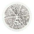 thumbnail image 1 of Cousin DIY Crystal Flatback Embellishments, Clear Glass Rhinestones, 23g /1248 Piece, Model 69992776, 1 of 7