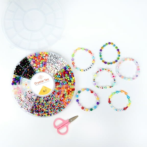 Cousin DIY Friendship Bracelet Kit with Seed and Letter Beads for Jewelry Making