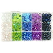 Cousin DIY Frosted Glass and Acrylic Moon Bead Box, Jewelry Making, 585 Piece, Adult, Model 69995749