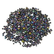 Cousin DIY Glass Rainbow Filler Beads, Multicolor, Unisex, Model# AJM61214042, 480 Pieces