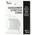 thumbnail image 1 of Cousin DIY Gossamer Stretch Cord, 30 ft Roll, Jewelry Making, White, 1 of 8
