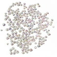 thumbnail image 1 of Cousin DIY Hot Fix Crystals, 1500 Pc. Refill, Flat Back Clear Rhinestones, Iridescent AB Glass, 1 of 8