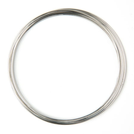 Cousin DIY Large Jewelry Making Memory Wire, Silver Finish, 5 ft Roll