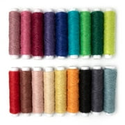 Cousin DIY Mega Natural Cord Assortment, Jute Twine, 18 Multi-Color Rolls, 91.8 ft Total