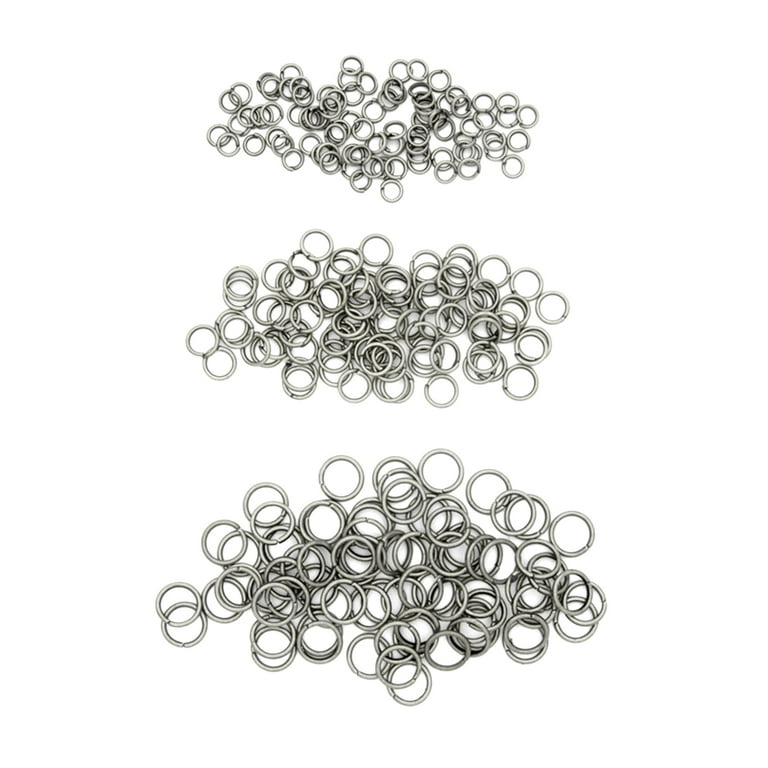 50 Square Stainless Steel Jump Rings Handmade in 14, 16, 18, 20, 22, 2 –  Creating Unkamen