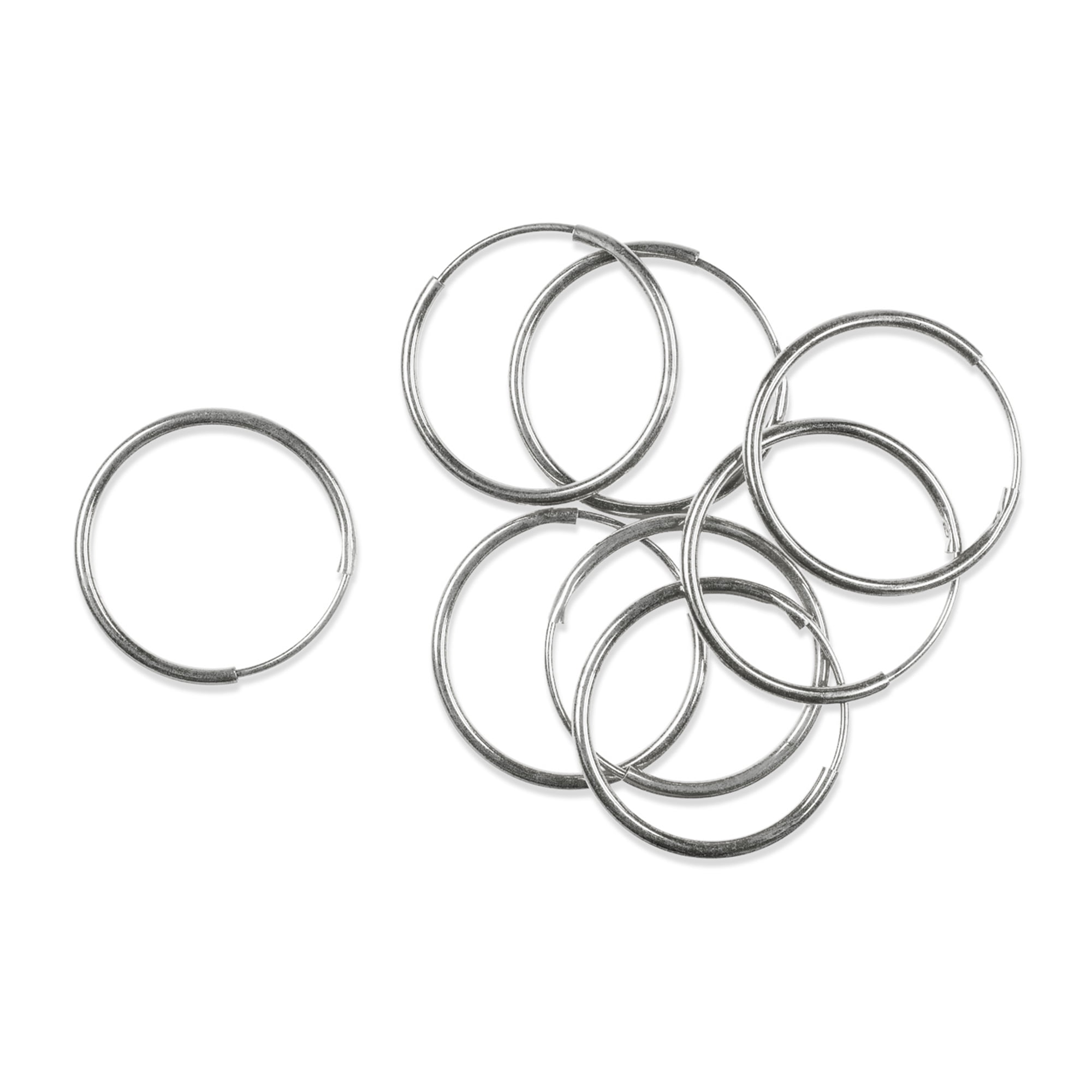 Cousin French Wire Rubber Earring Backs 36/Pkg-Clear